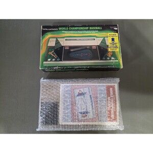 New 1980 Mattel Electronics World Championship Baseball Handheld Game 2 Player